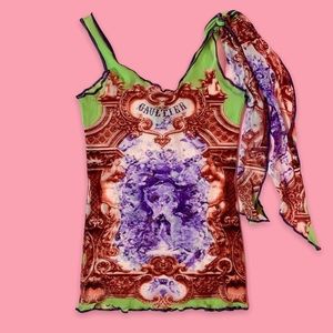 Jean Paul Gaultier Mesh Top